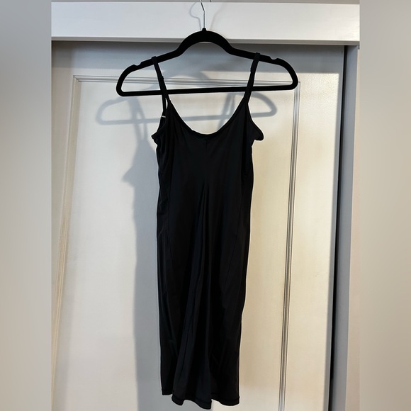 NWT SKIMS Onyx Black Soft Lounge Mini Slip Dress in Size Small - Picture 8 of 10